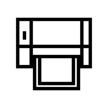 Printer Icon Stock Illustration