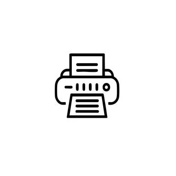 Printer Icon Stock Illustration