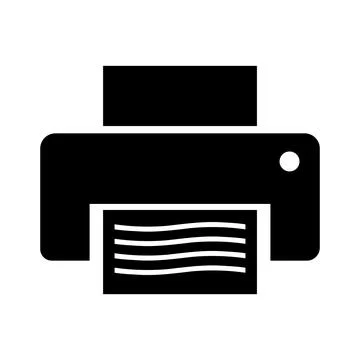 Printer icon Stockillustratie