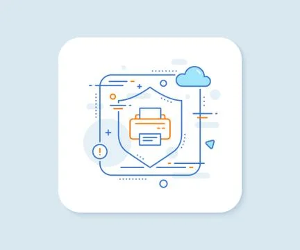 Printer icon. Printout device sign. Vector イラスト素材