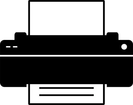 Printer icon sign. 스톡 일러스트