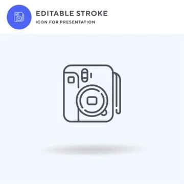 Printer icon vector, filled flat sign, solid pictogram isolated on white, logo Stockillustratie