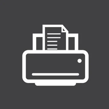 Printer icon.vector Stock Illustration