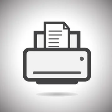 Printer icon.vector Stock Illustration