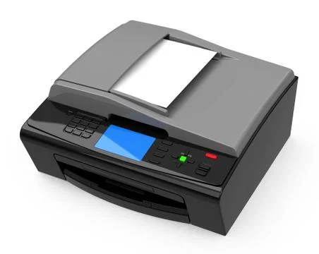 The printer Stock Illustration