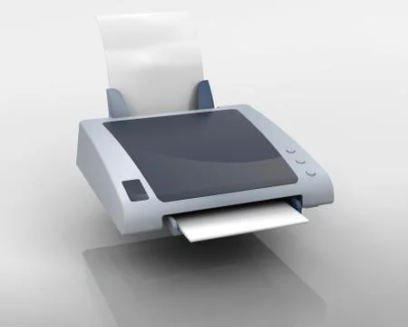 Printer Stock Illustration