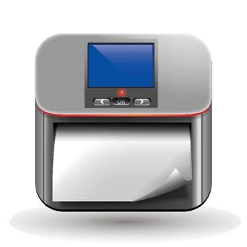 Printer Illustrazione stock