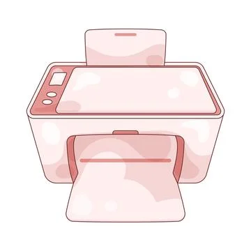 Printer Stock Illustration