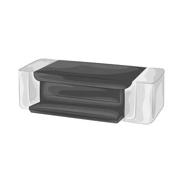Printer Illustration 库存插图