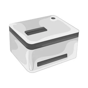 Printer Illustration Stock Illustration