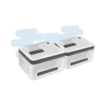 Printer Illustration Stock Illustration