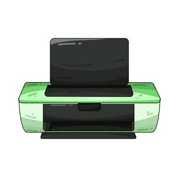 Printer illustration イラスト素材