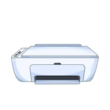 Printer illustration イラスト素材