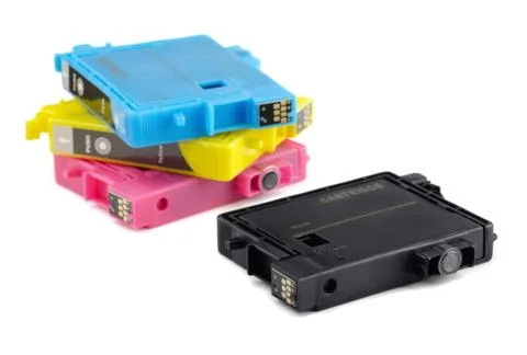 Printer ink cartridges Stock Photos