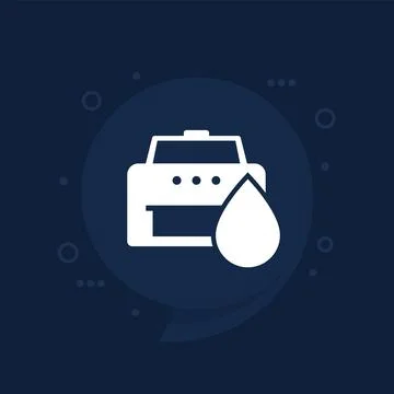 Printer ink icon for web Stock Illustration