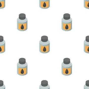 Printer ink pattern seamless vector Stock Illustration