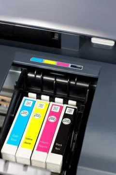 Printer ink Stock Photos
