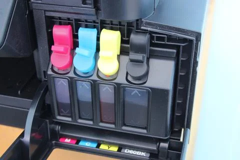 Printer ink Stock Photos