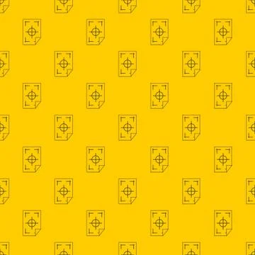 Printer marks on a paper pattern vector Stock Illustration