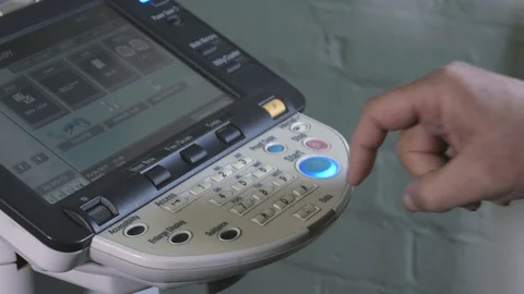 Printer operator Stock Footage 111359455