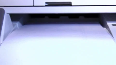 Printer Paper 1 Vídeos de archivo 236390190