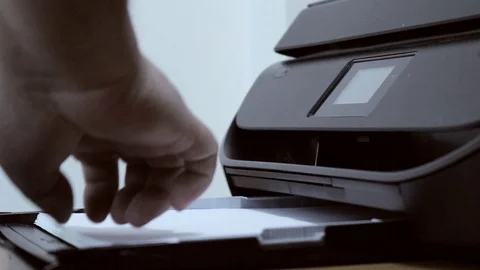 Printer Paper Refill Stock Footage 101672743