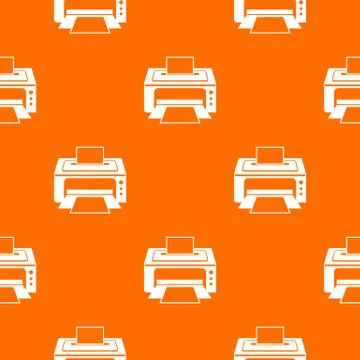 Printer pattern seamless Stock Illustration