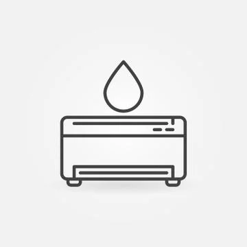Printer Refill vector concept icon in thin line style イラスト素材