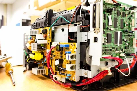 Printer Scanner office equipment Stock Photos