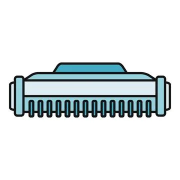 Printer toner cartridge for office technology equipment Stock Illustration
