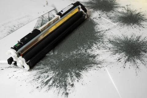 Printer toner cartridge Stock Photos