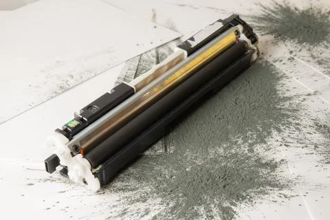 Printer toner cartridge Stock Photos