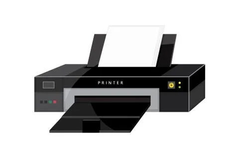 PRINTER VECTOR DESIGN Stock Illustration