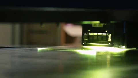 Printer at work Stock Footage 77276449