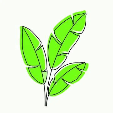 PrintIllustration : Beautiful leaf image Stock Illustration