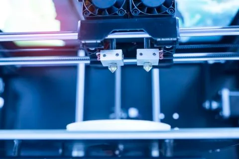 Printing 3D printer Object Stock Photos