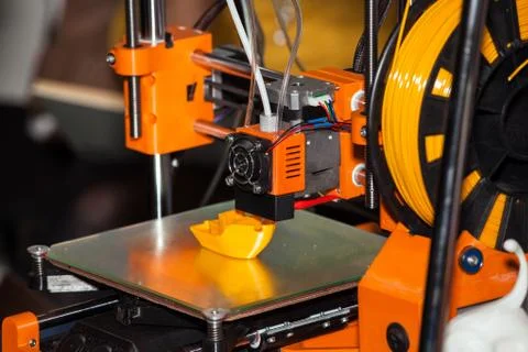 Printing 3d printer Stock Photos