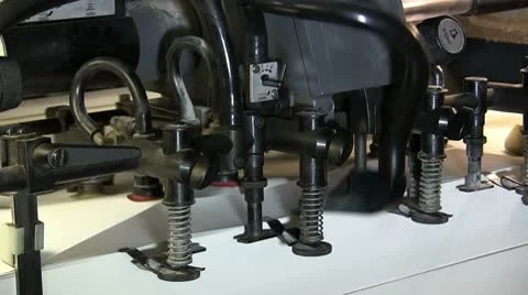 Printing factory Stock Footage 8952394