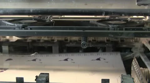 Printing factory Stock Footage 8952417