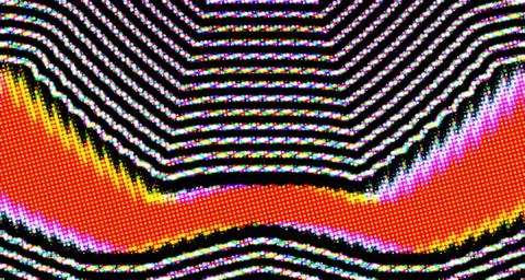 Printing Halftone Vector Elements for Prepress and Offset Production 库存插图