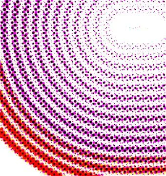 Printing Halftone Vector Elements for Prepress and Offset Production Stock Illustration