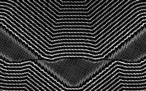 Printing Halftone Vector Elements for Prepress and Offset Production 库存插图