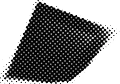 Printing Halftone Vector Elements for Prepress and Offset Production Stock Illustration