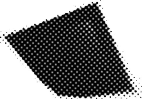 Printing Halftone Vector Elements for Prepress and Offset Production Illustrazione stock