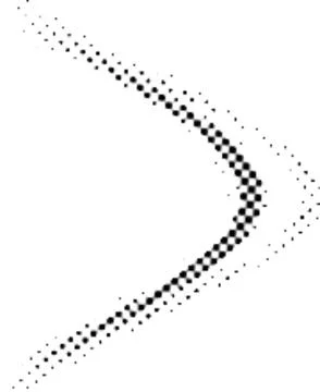 Printing Halftone Vector Elements for Prepress and Offset Production Illustrazione stock