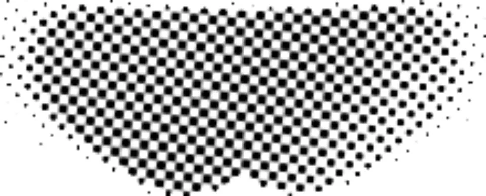 Printing Halftone Vector Elements for Prepress and Offset Production 库存插图