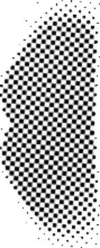 Printing Halftone Vector Elements for Prepress and Offset Production Stock Illustration