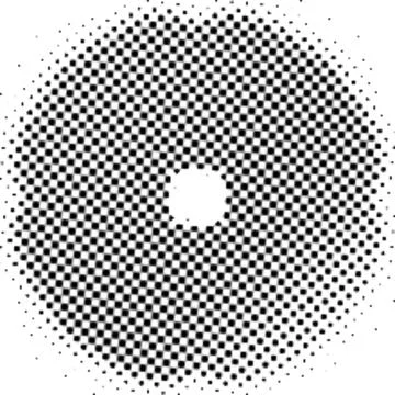 Printing Halftone Vector Elements for Prepress and Offset Production 库存插图