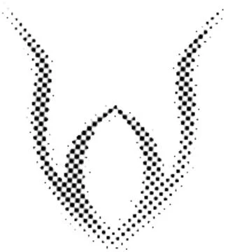 Printing Halftone Vector Elements for Prepress and Offset Production Illustrazione stock