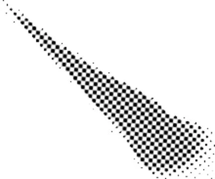 Printing Halftone Vector Elements for Prepress and Offset Production 库存插图